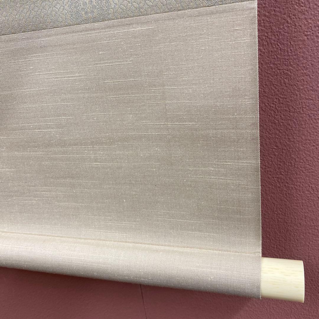 美品 掛け軸 中川幸彦作「秋韻瀑聲図」共箱 美術年鑑掲載 太巻き付 秋掛け