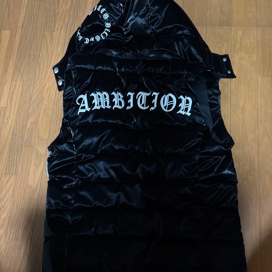 RT EG ブラック パファーベスト AMBITION