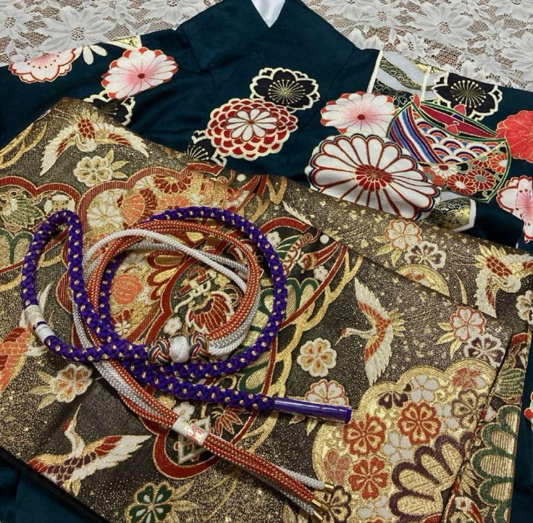 豪華お振袖４点セット 前撮り成人式結婚式 トールサイズ