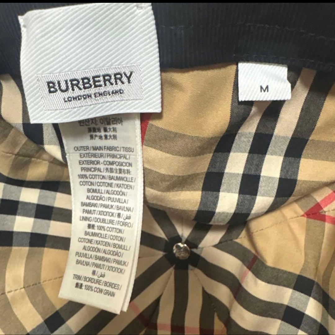 BURBERRY キャップ　ベージュ