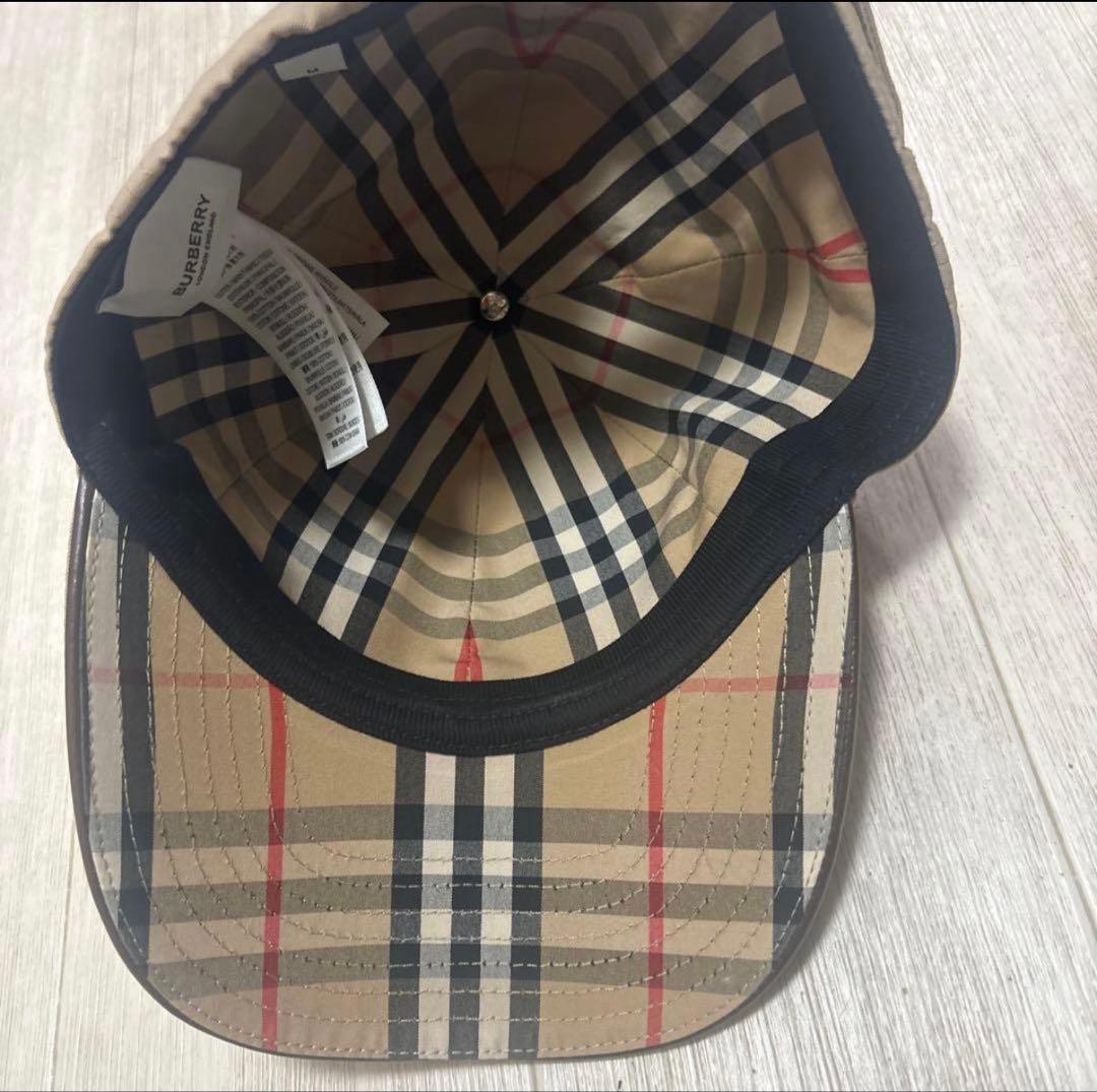 BURBERRY キャップ　ベージュ