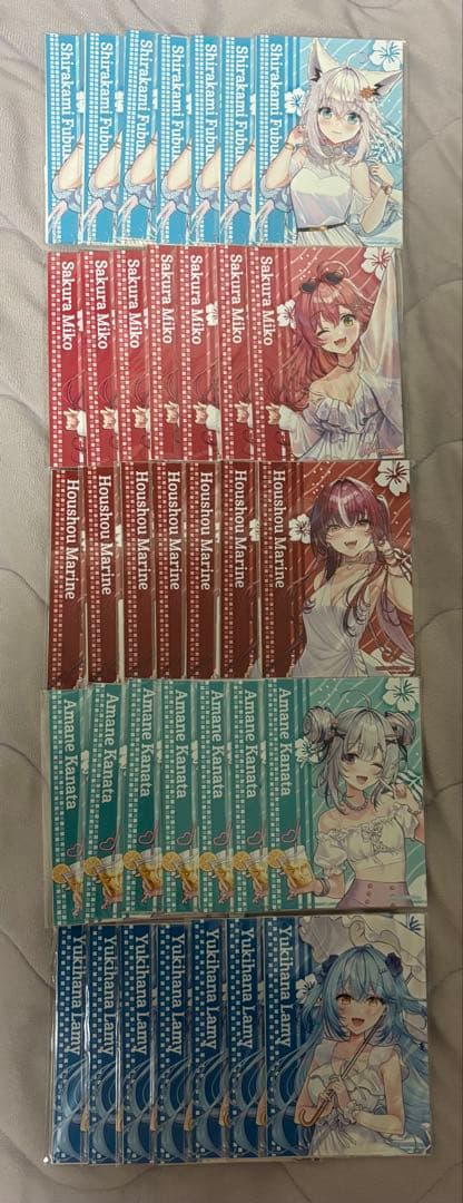 ホロライブ DMMスクラッチ A賞 B賞 C賞 D賞 E賞 まとめ売り