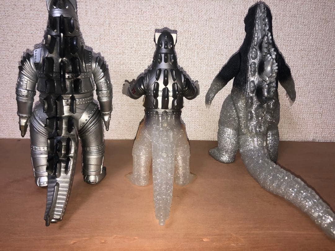 メカゴジラ3体セット★にせゴジラ　バンダイ製