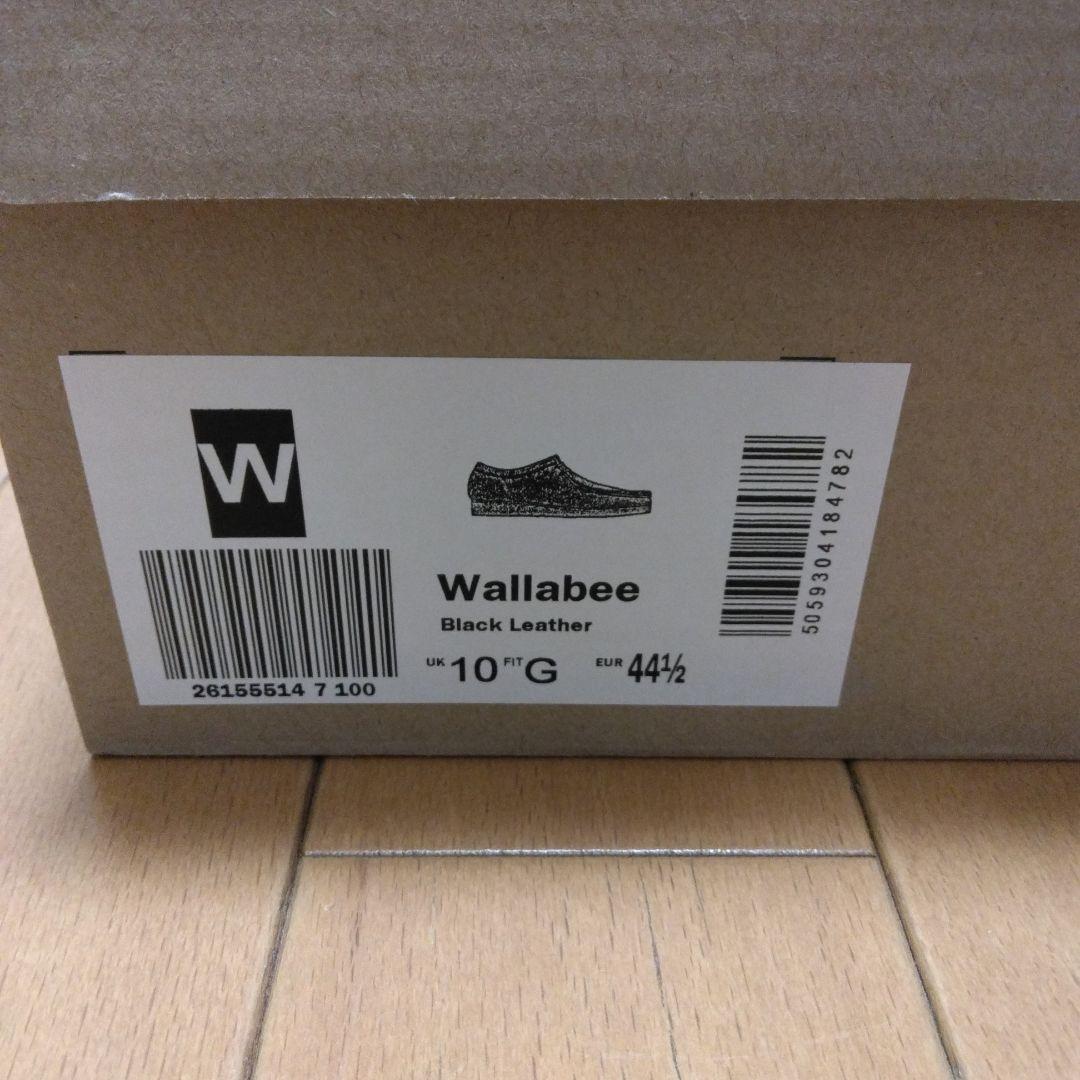 Clarks クラークス ワラビー レザー ブラック