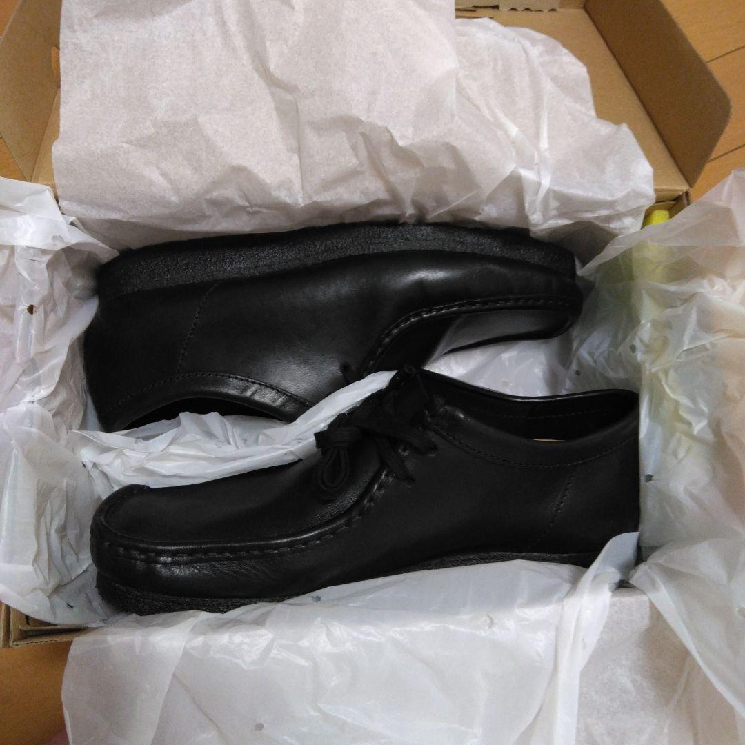 Clarks クラークス ワラビー レザー ブラック