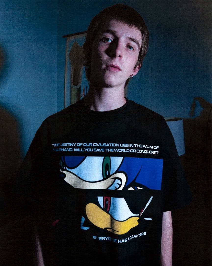 トップス SEGA GEEKS RULE SONIC VS SHADOW T SHIRT