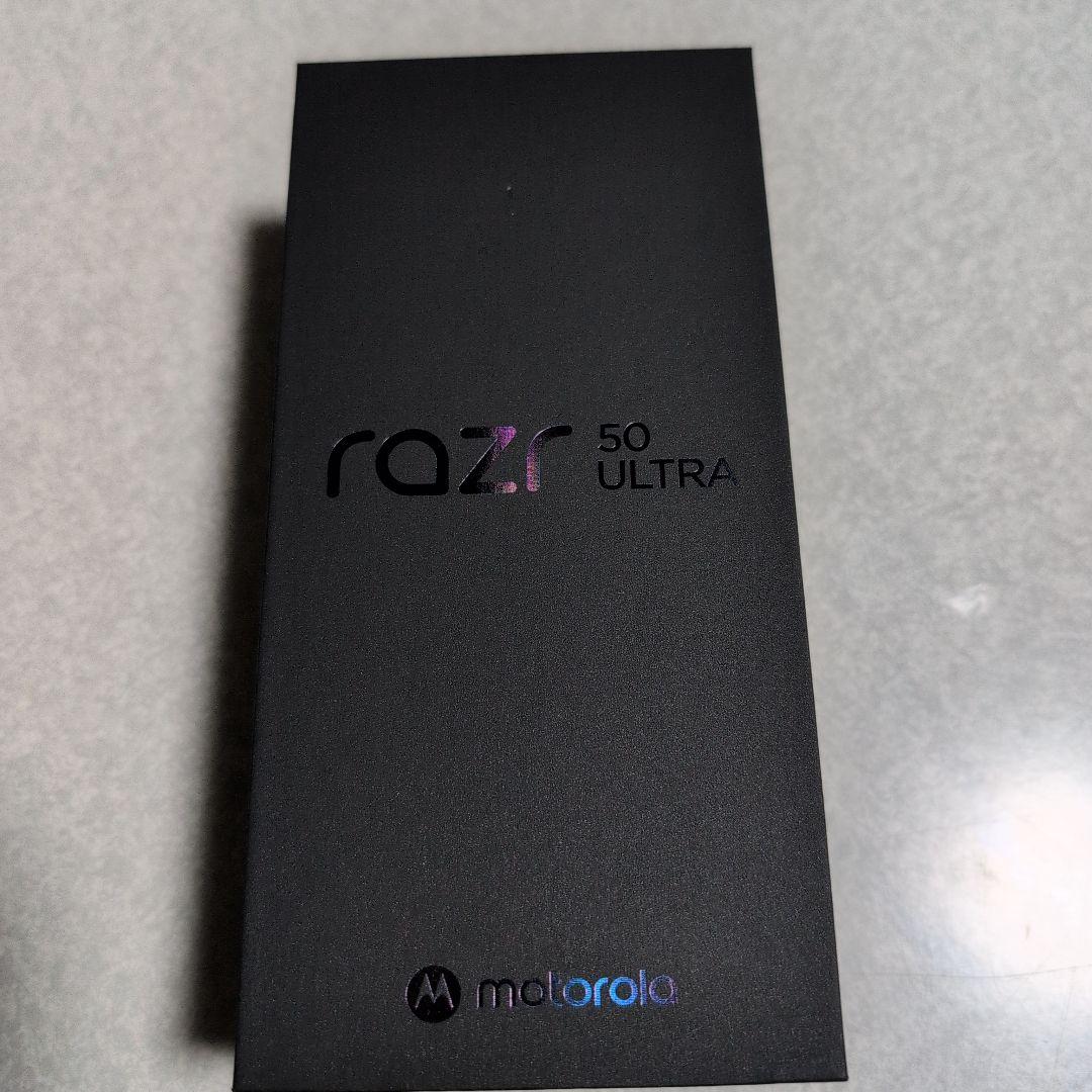 スマートフォン本体 motorola razr50 ultra