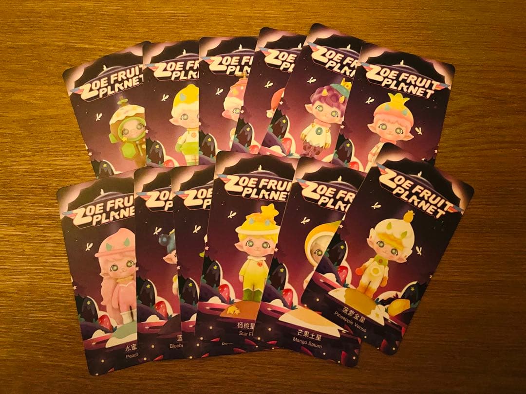 Popmart Zoe Fruit Planet Box 全種 セット