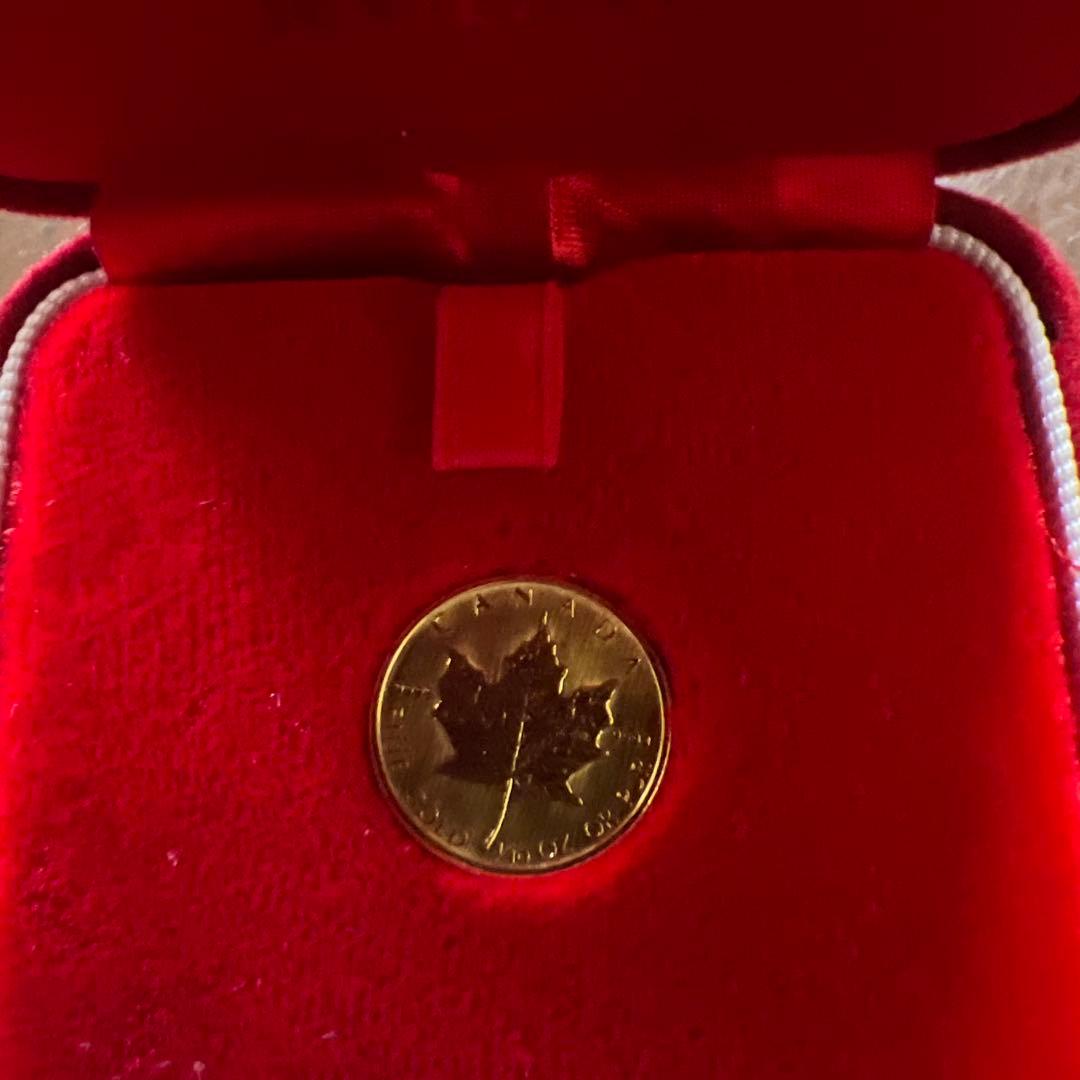 カナダ メイプルリーフ金貨 1986年