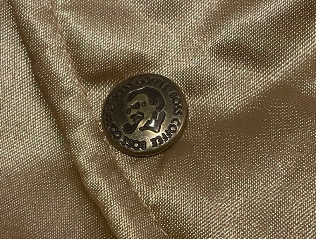 非売品 BOSS 缶コーヒー 金色 風水 超希少 レトロ