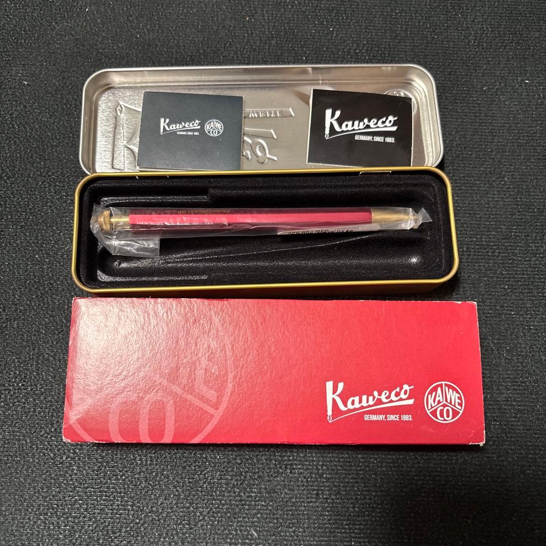 Kaweco ボールペンシル 赤色 コレクションケース付き