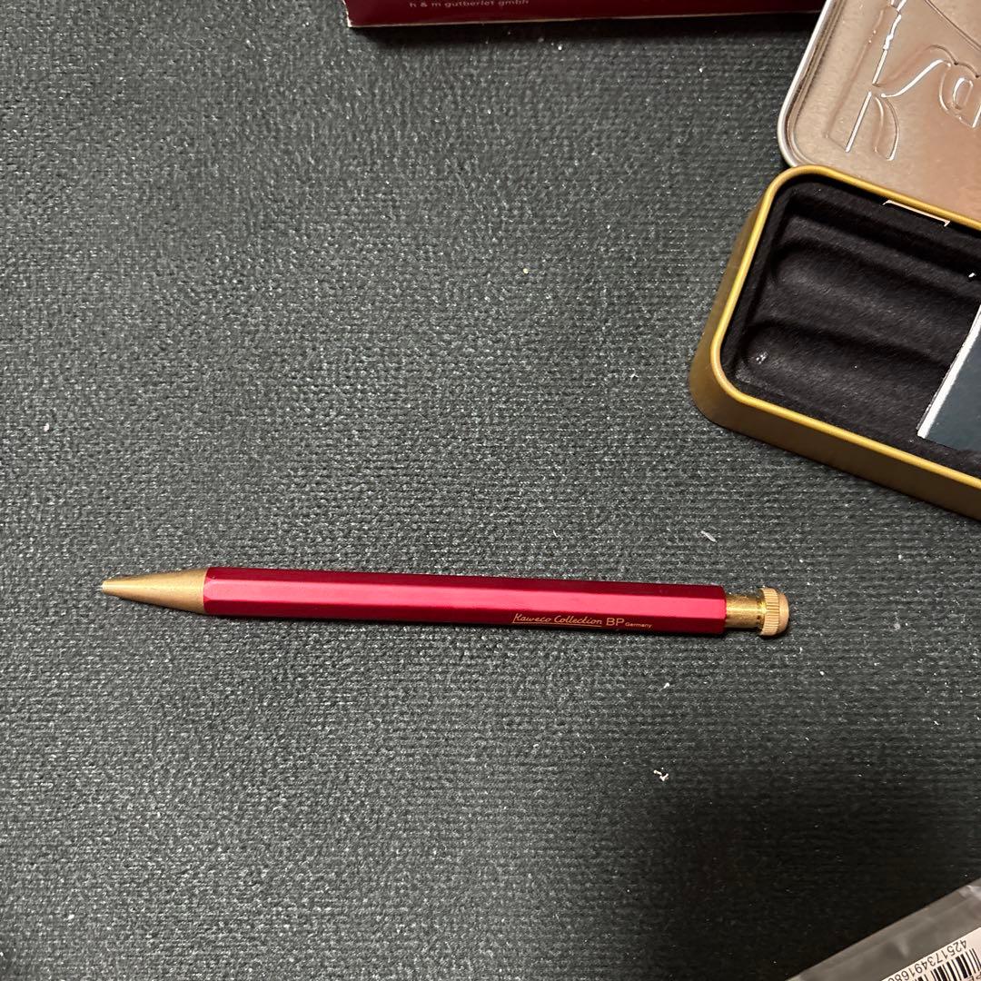 Kaweco ボールペンシル 赤色 コレクションケース付き