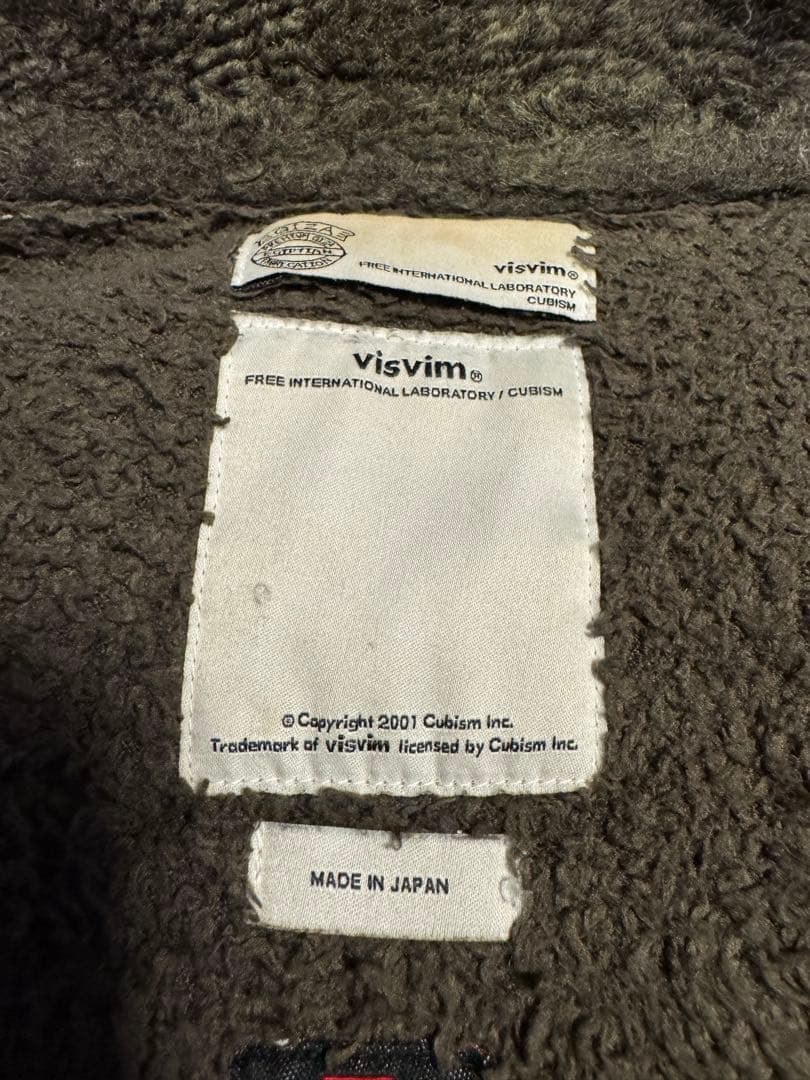 VANSON デッキジャケット　裏ボア