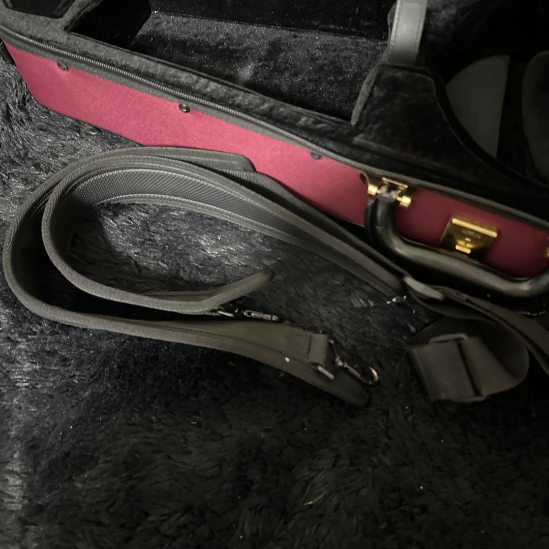 Super light ビオラ ケース セミハードケース 赤 弦楽器