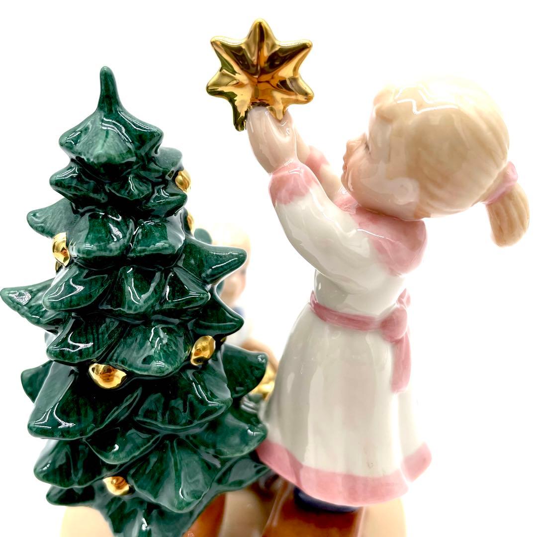 廃盤 ロイヤルコペンハーゲン フィギュリン 元箱付 クリスマス クララとペーター