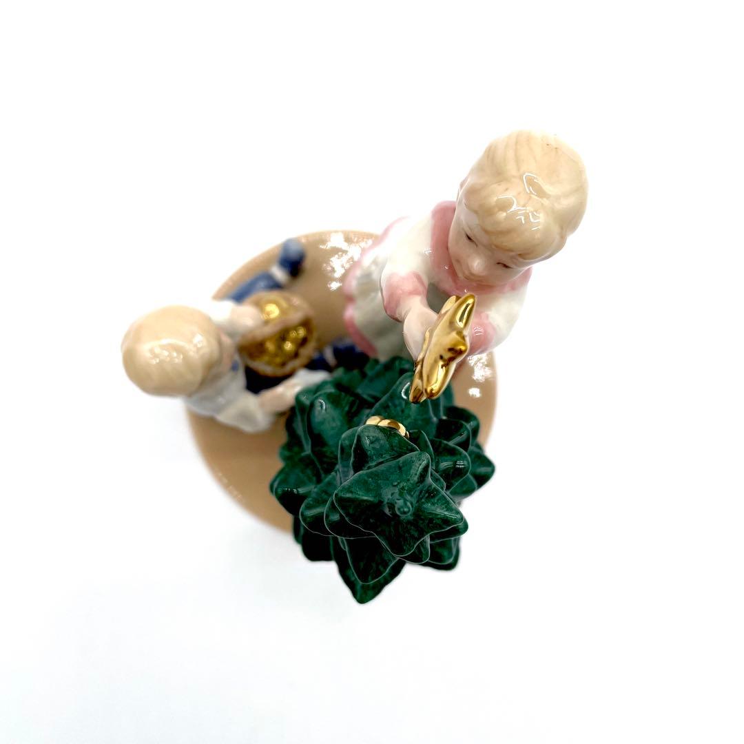 廃盤 ロイヤルコペンハーゲン フィギュリン 元箱付 クリスマス クララとペーター