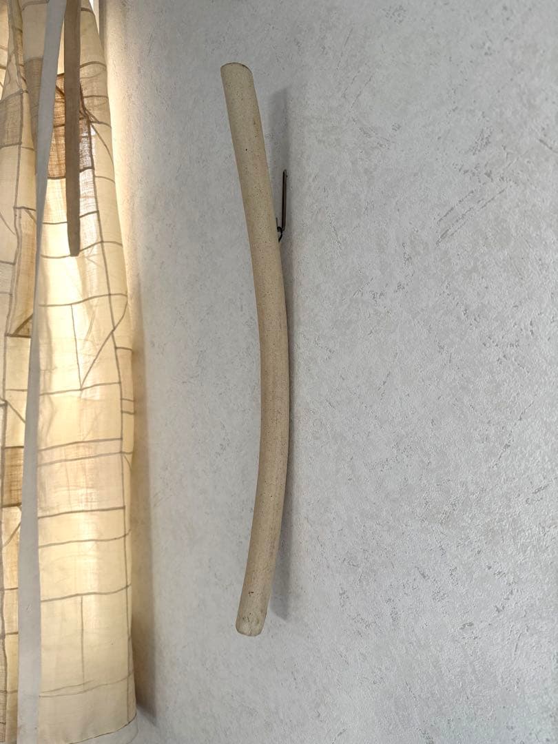 村上躍 白化粧壁掛 花器 未使用品