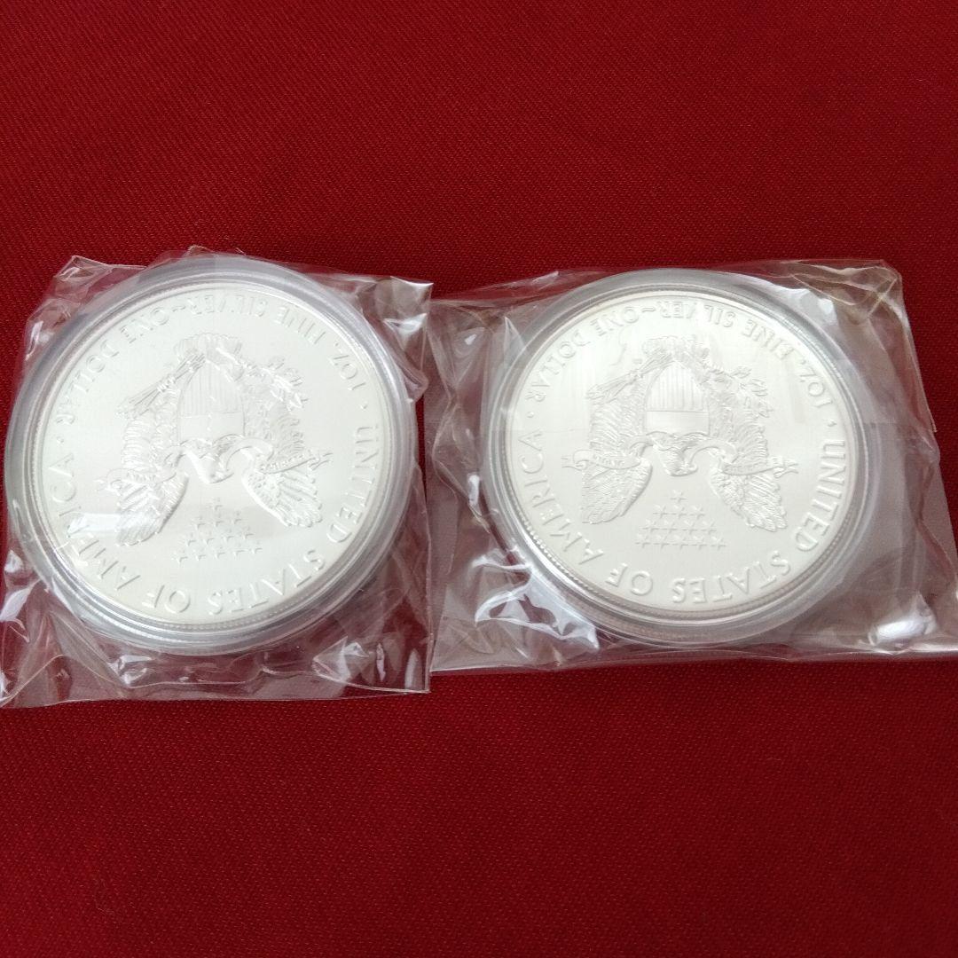 アメリカン・イーグル銀貨 2020年 2枚セット