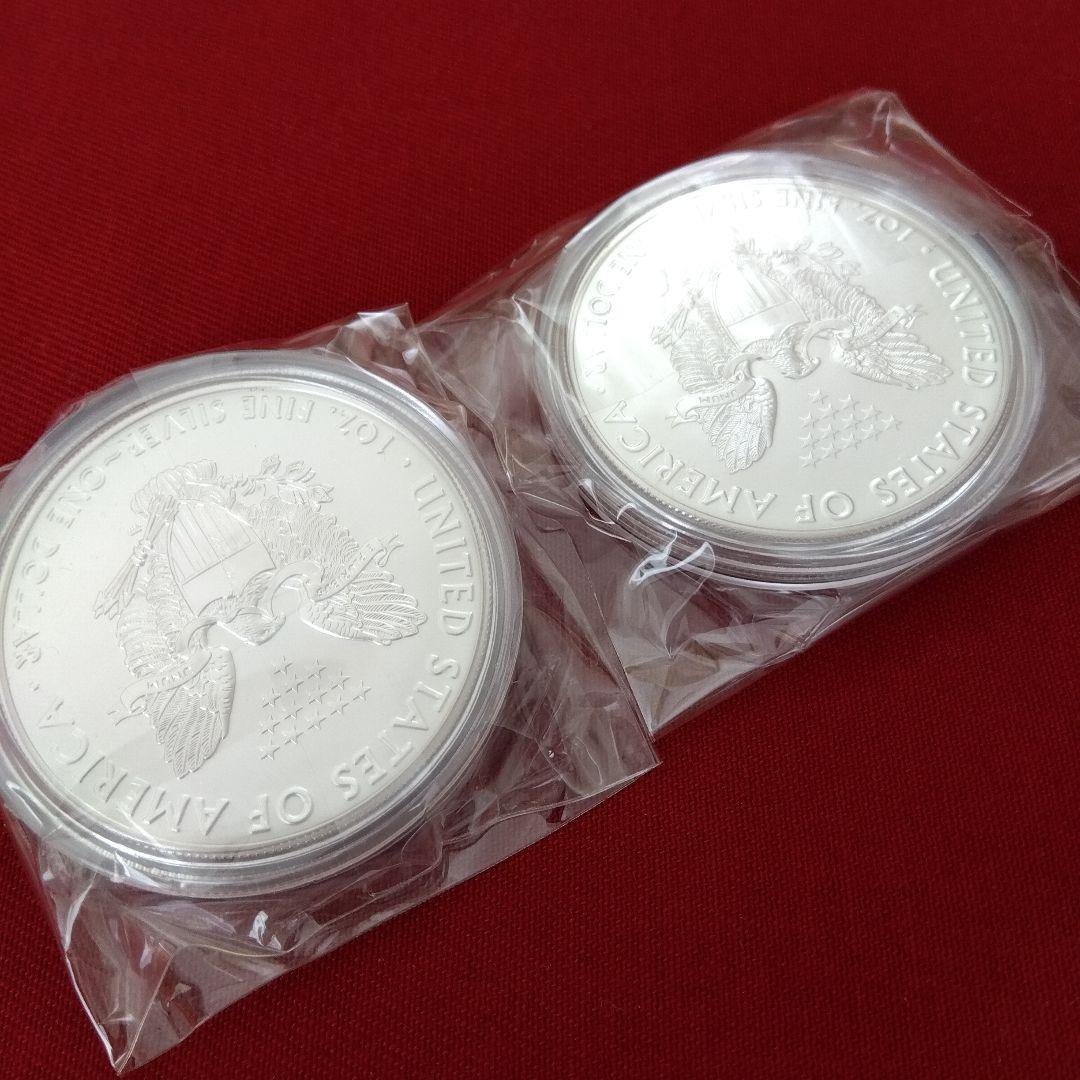 アメリカン・イーグル銀貨 2020年 2枚セット