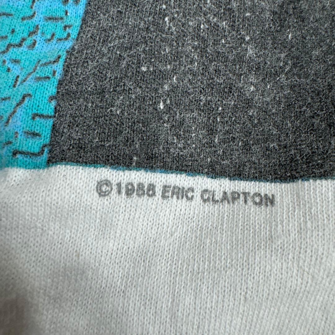 希少 80s Eric Clapton ヴィンテージ バンドTシャツ USA製