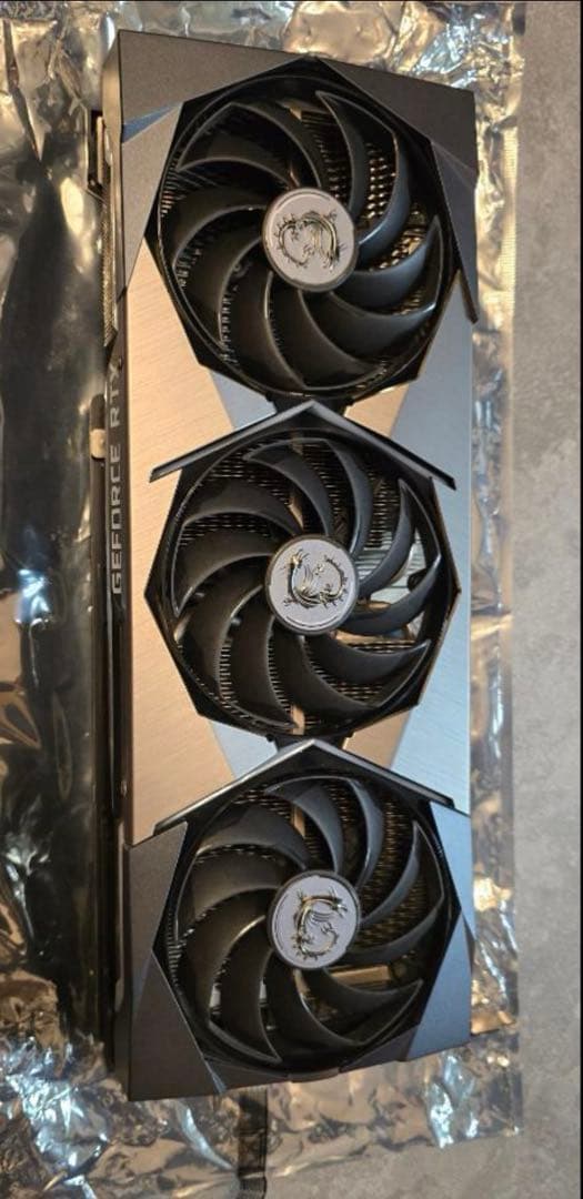 【美品】 MSI GeForce RTX 3080ti 12GB SUPRIM
