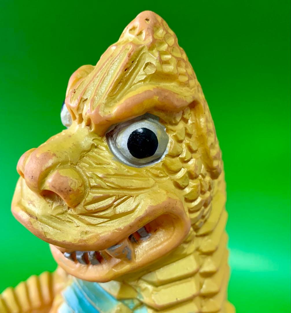 ジャイアント レッドキング ブルマァク オリジナル 当時物ソフビ 美品 マルサン