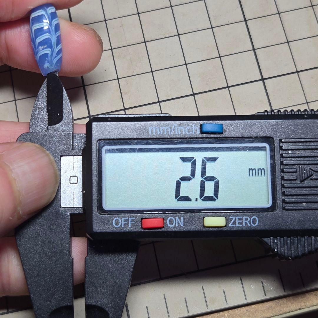 超稀少　美品　パールブルーバイオレットフェザー　goro's等のカスタムに 2