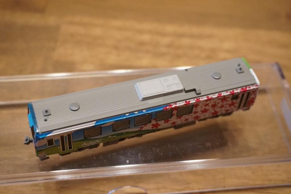 TOMIX製 キハ120系　美祢線　「美祢号ラッピング車両」　M車