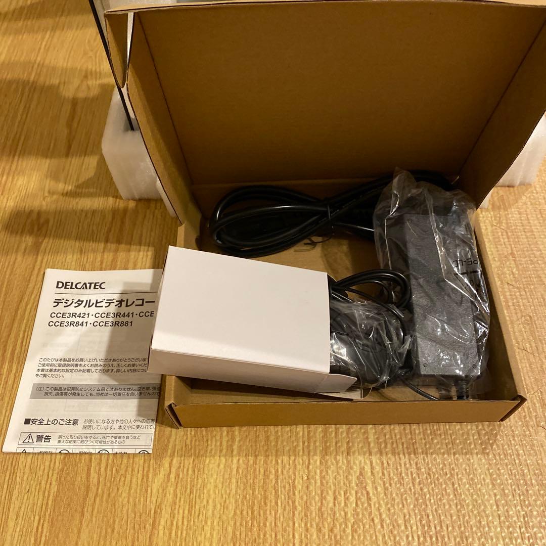 DELCA TEC 4chデジタルビデオレコーダー 2TB