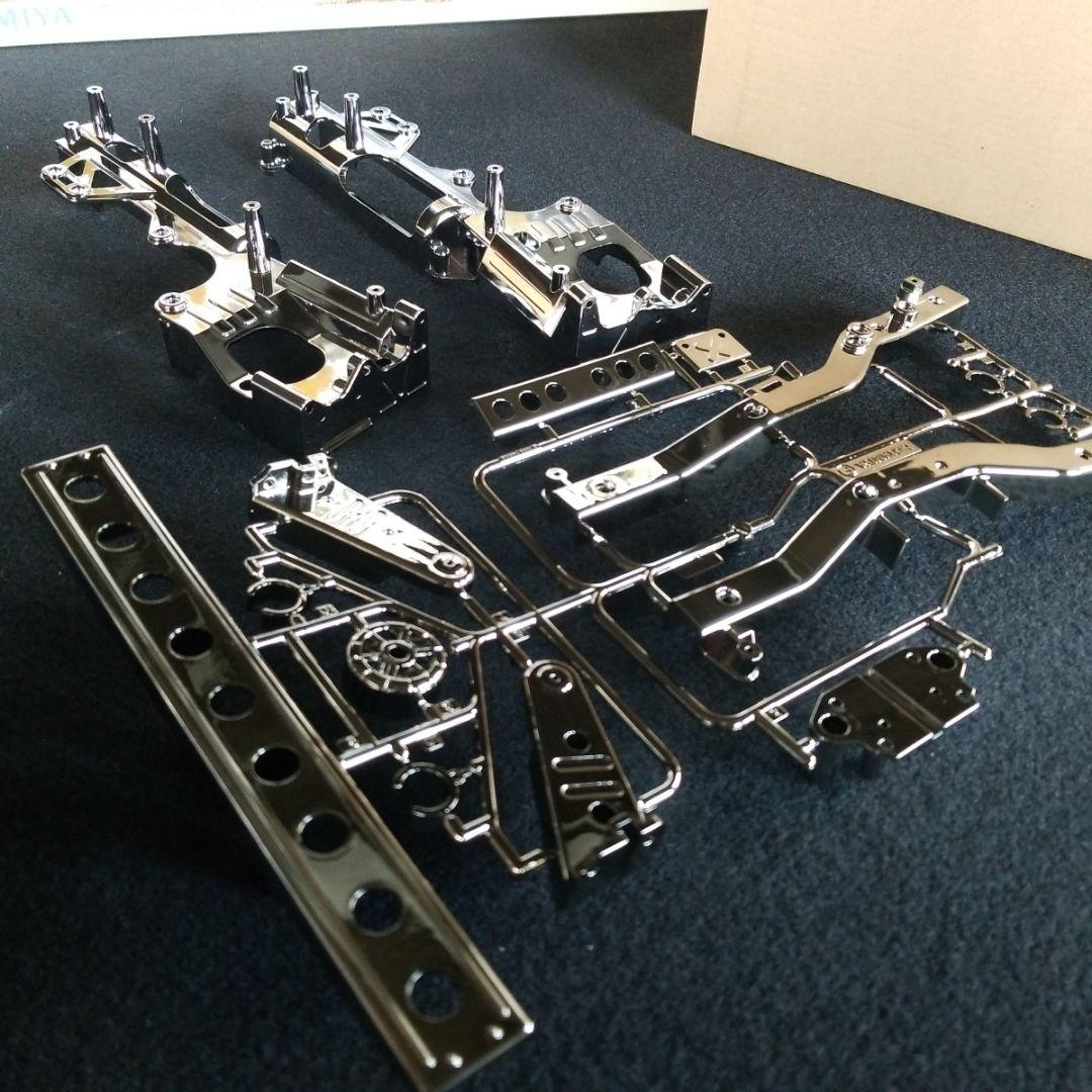 新品 激レア 1点物 タミヤ ワイルドウイリー2 ブラックメッキ フルメッキ