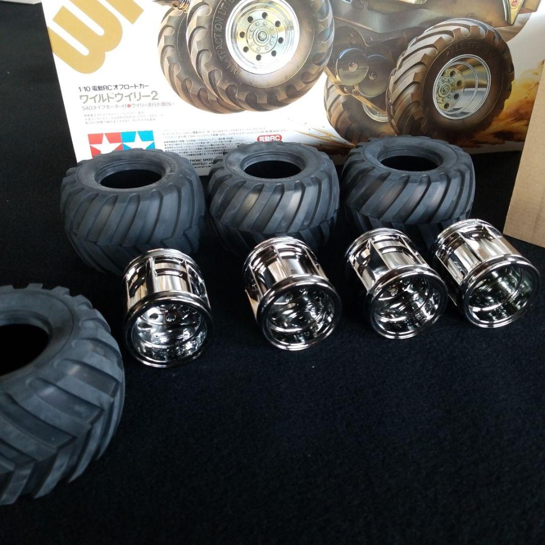 新品 激レア 1点物 タミヤ ワイルドウイリー2 ブラックメッキ フルメッキ