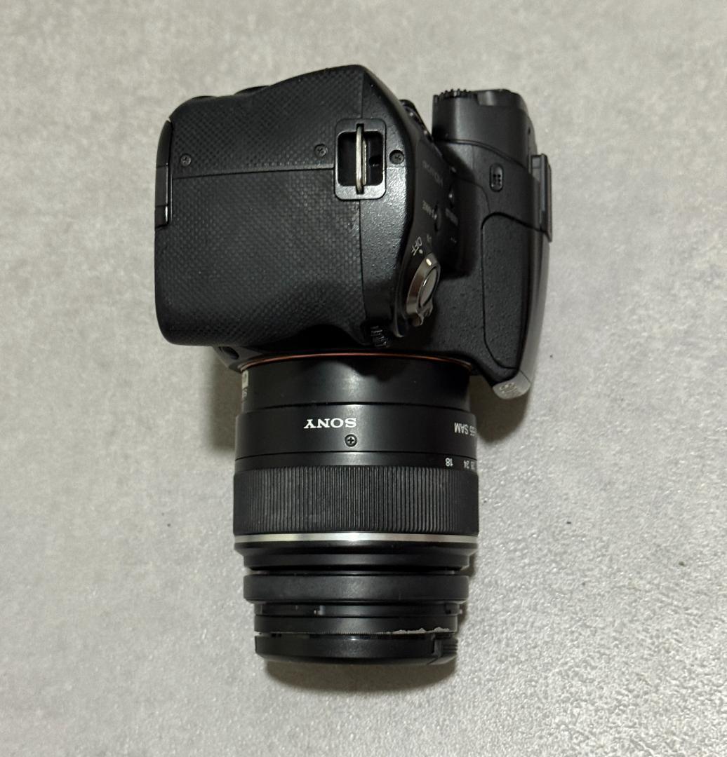 SONY α55 レンズキット ソニー SLT-A55V バッテリー２個付
