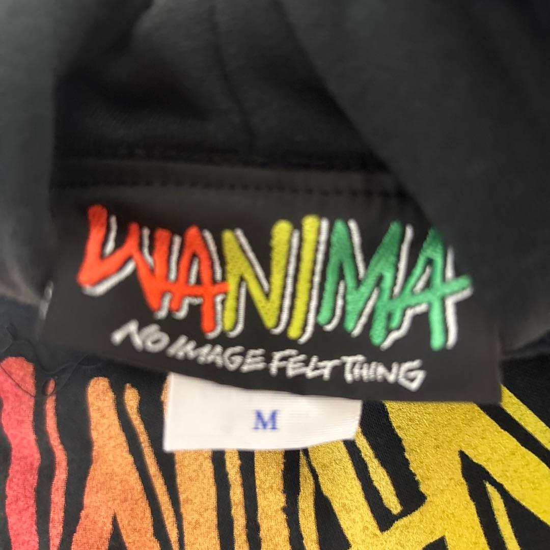 WANIMA フーディ　パーカー　ブラック　サイズM