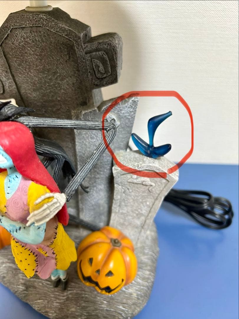 ナイトメア・ビフォア・クリスマス ヴィンテージ　ランプスタンド