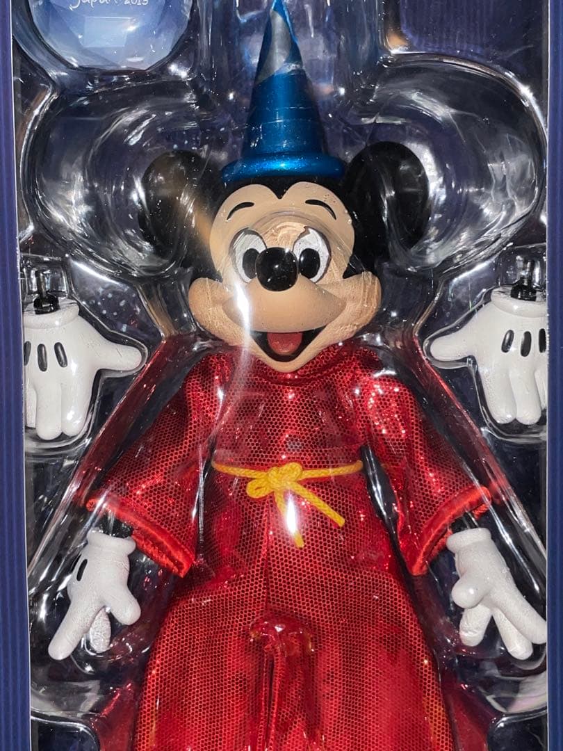 世界553体限定 メディコムトイ アクションフィギュア ソーサラーミッキー 弟子