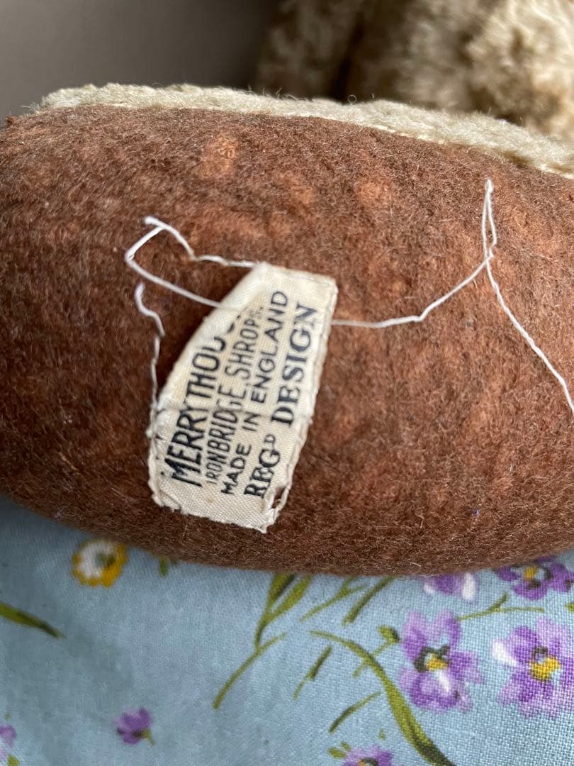 大きなビンテージ チーキー REG チーキーベア テディベア ビンテージ