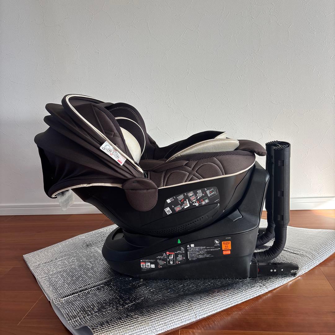 【美品】エールベベ・クルット4iグランス シャンパンブラウン