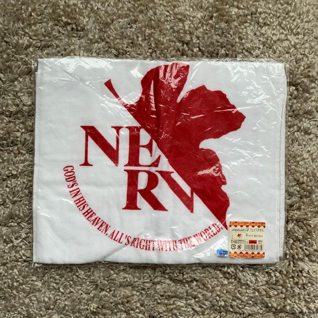新品・未開封 エヴァンゲリオンNERV タオル 約34×85cm