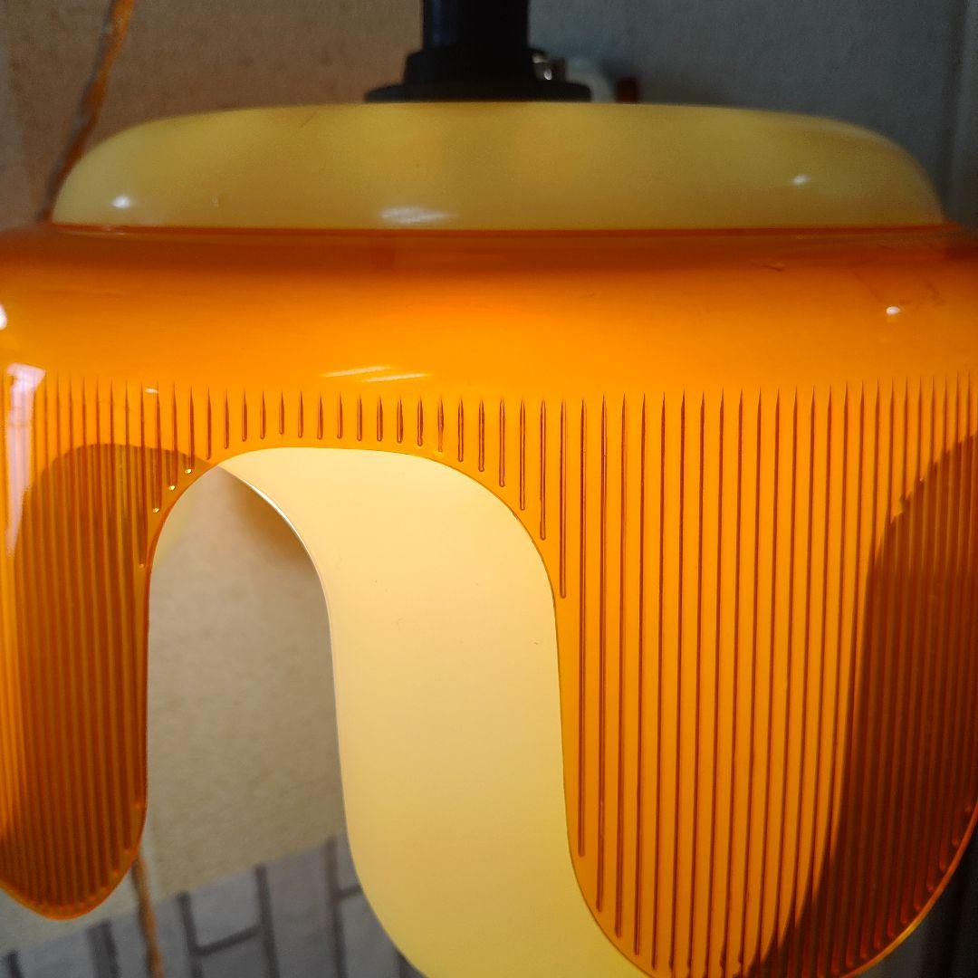 ★【当時物】★昭和レトロ　ペンダントライト　レトロポップ照明