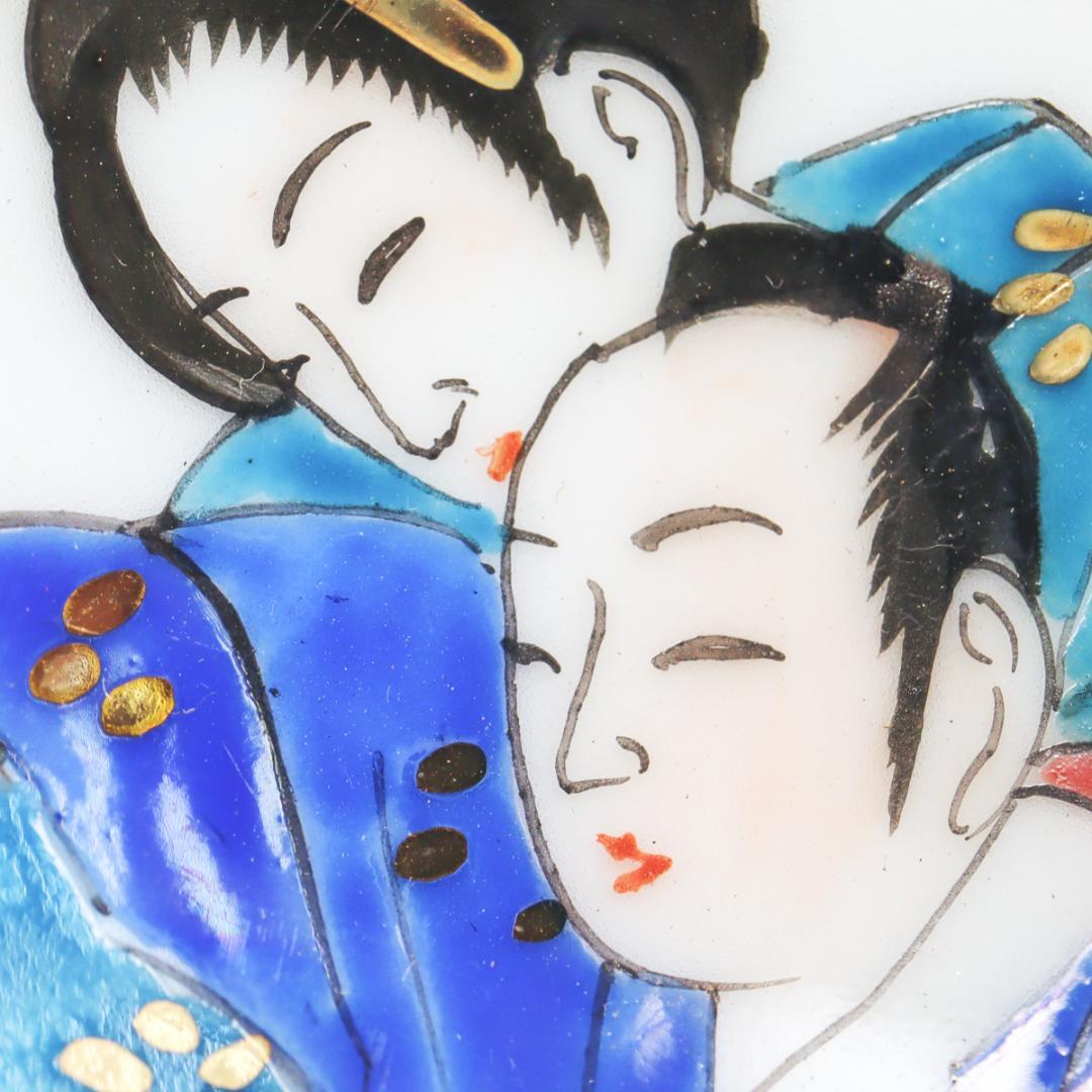 枕絵盃三つ揃い 春画酒器 秘宝館 御宝 箱付き