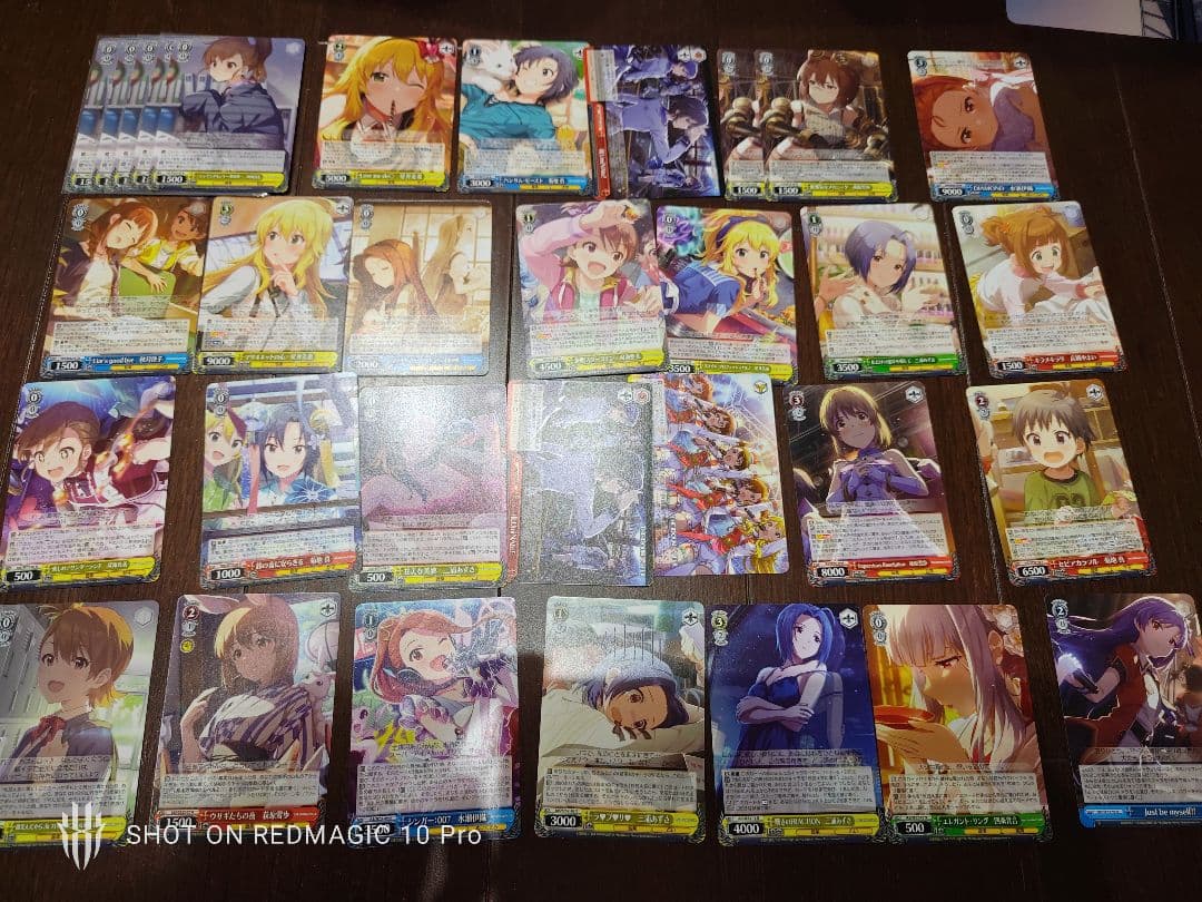 ヴァイスシュヴァルツ アイドルマスターミリオンライブ 765　デッキ　まとめ売り