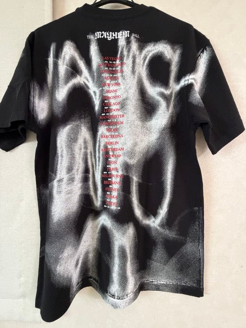 レディガガ MAYHEM BALL VANISH DATEBACK Tシャツ M