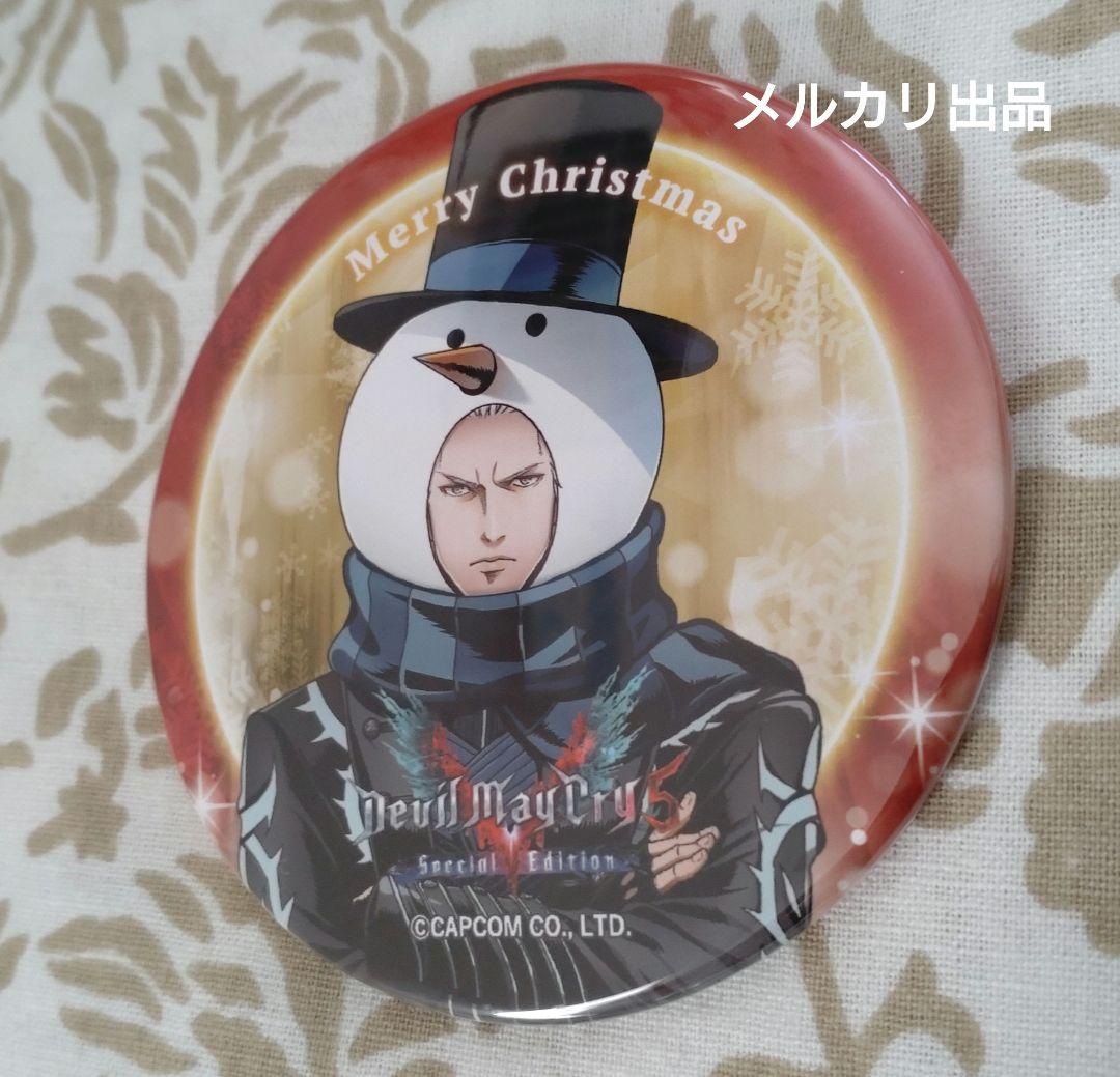 デビルメイクライ Xmas 缶バッジ シークレット（雪だるまバージル）