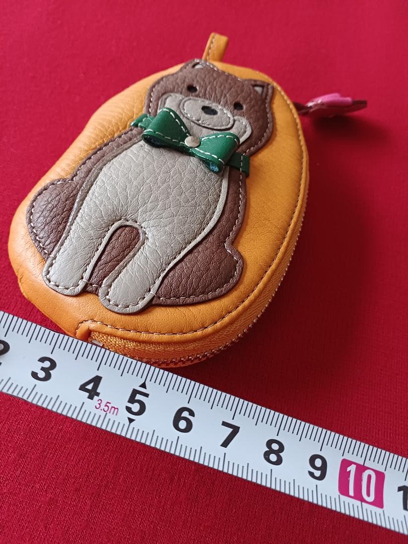 IBIZA　犬　レザー　小銭入れ　ケース　キーケース　ポーチ　未使用品