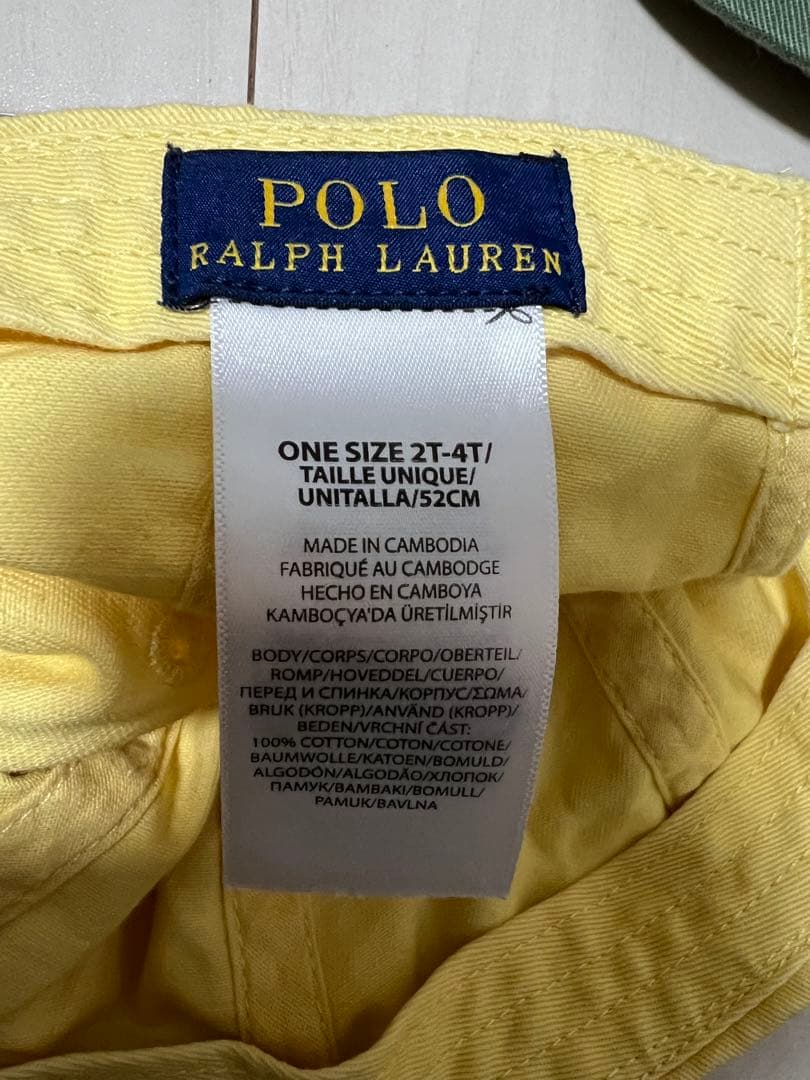 Polo Ralph Lauren キャップ 5個セット 2T-4T