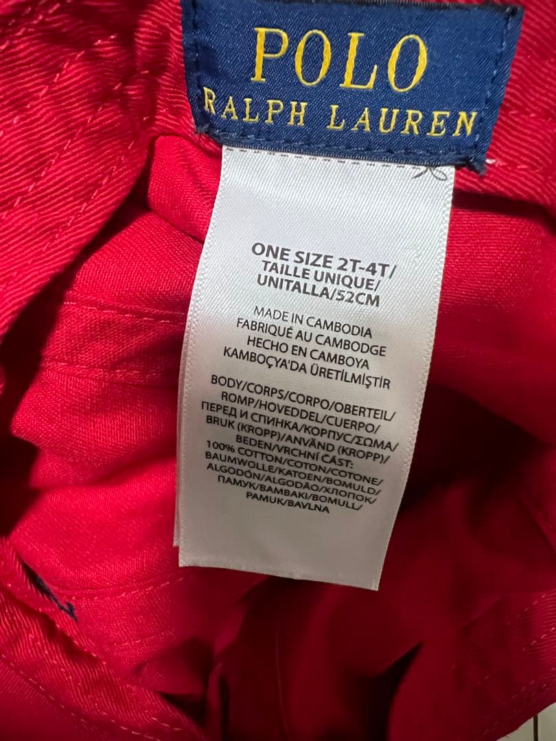 Polo Ralph Lauren キャップ 5個セット 2T-4T