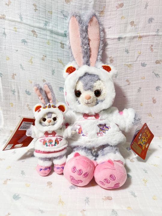 上海ディズニー ステラルー SS ぬいぐるみ　キーチェーン　セット2