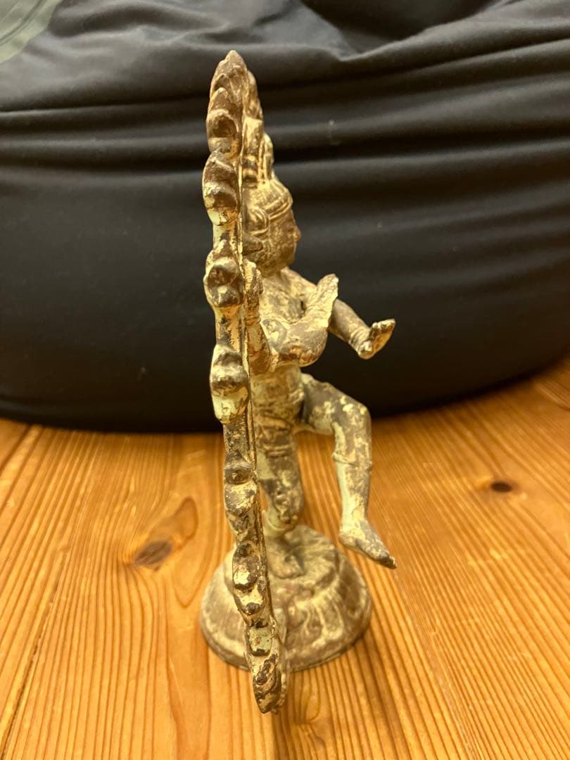 ナタラージャ像 金属製 彫刻 約23cm