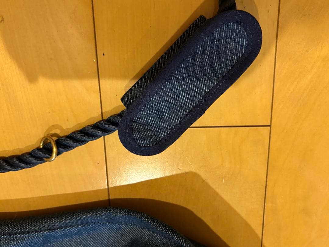 ペット用デニムキャリーバッグ ロープ付 ブランドFound My Animal