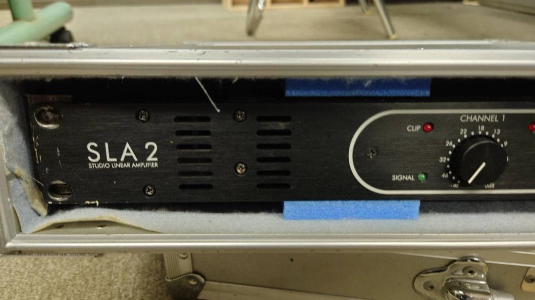 ART SLA 2 スタジオアンプ　1Uラック付き